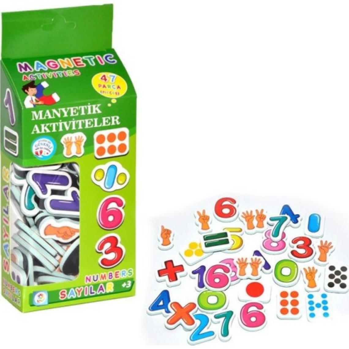 Laço Kids Manyetik Set Sayı - Alfabe ve Taşıt Eğitici Oyuncak