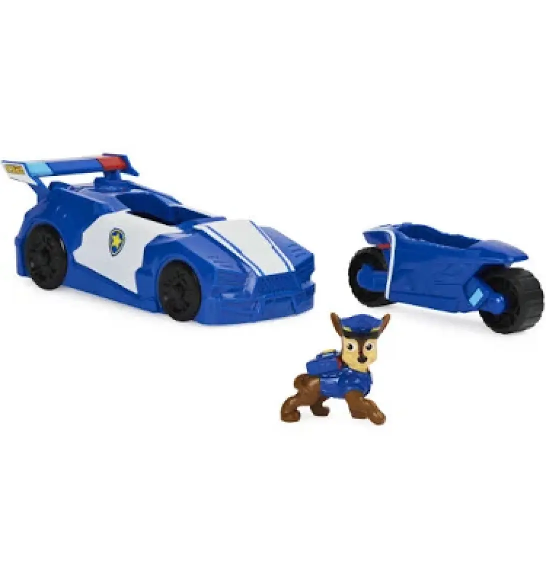 KTYRA52 Nessiworld Paw Patrol The Movie Chase'in 2'si 1 Arada Mini Aracı
