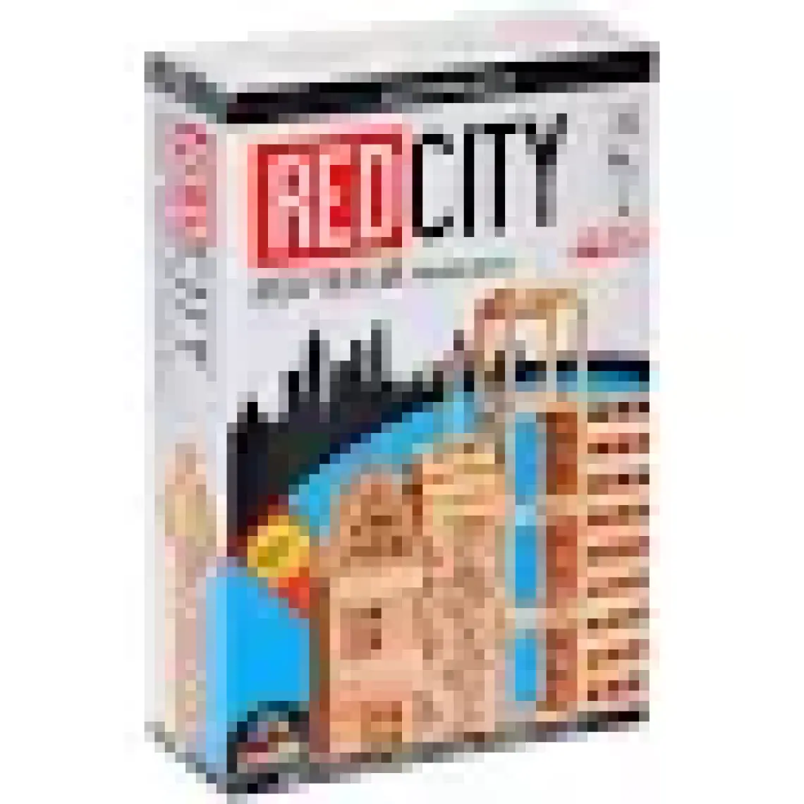 Strongart Redka /kumtoys  Redka Redcity Ahşap Yapı Blokları