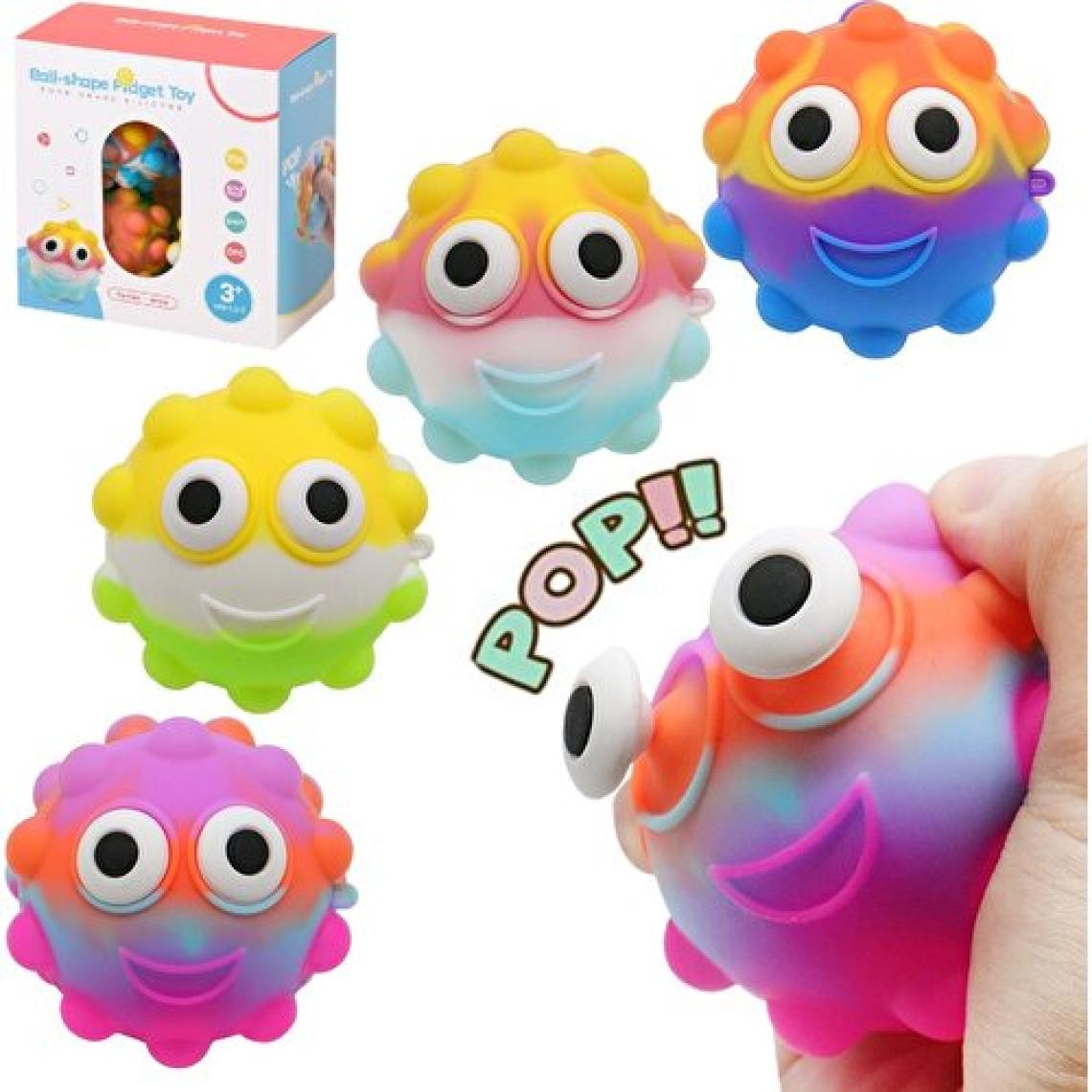 Başel Popping Ball Squishy Fidget Oyuncak 3D Sıkma Stres Topları