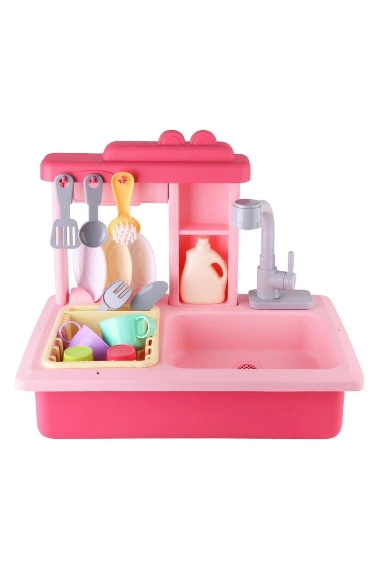 Let's Be Child Pembe İnteraktif Lavabo Seti