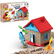 Art Craft İnşaat Kinetik Kum Ev Seti 750 gr.