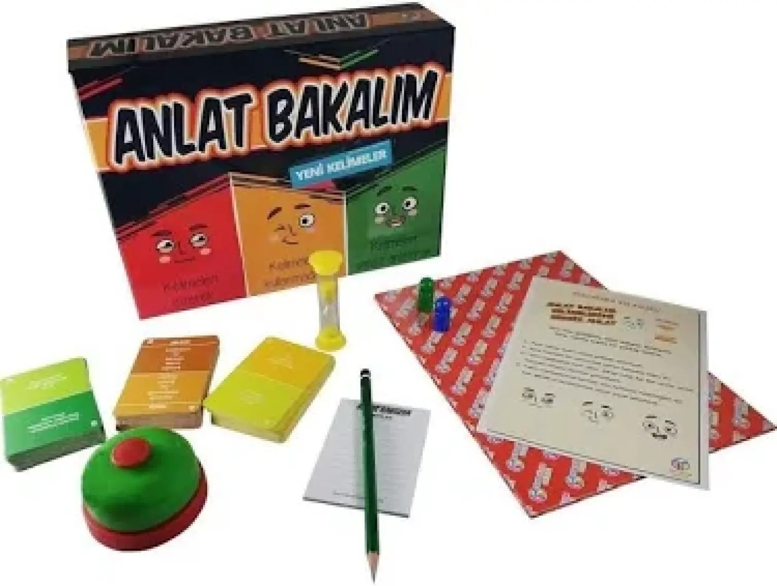Hobi Eğitim Dünyası Anlat Bakalım Eğitici Aile Oyunu