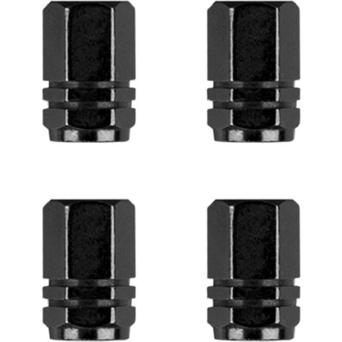 Asonic AS-A11 Siyah/gümüş Metal Lastik Sibop Kapağı - 35743
