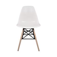 Beyaz Eames Plastik Kafesli Sandalye - Cafe Balkon Mutfak Sandalyesi