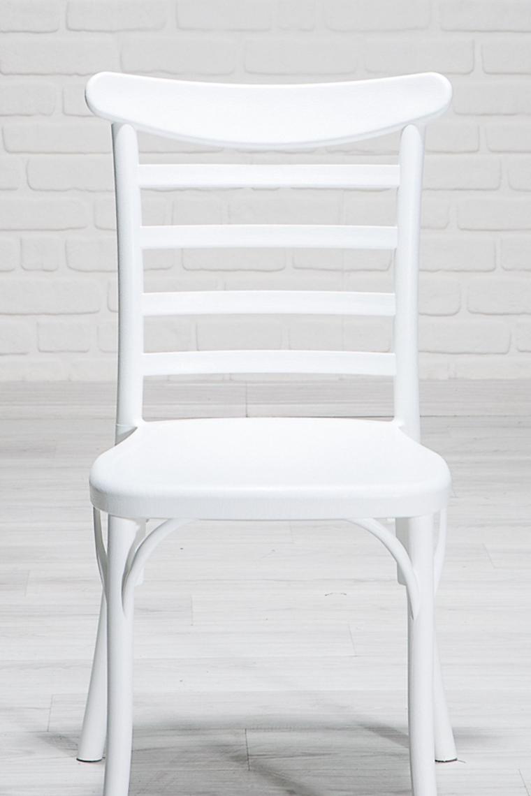Sandalie Efes Home Mutfak Sandalye 4 Adet – Beyaz