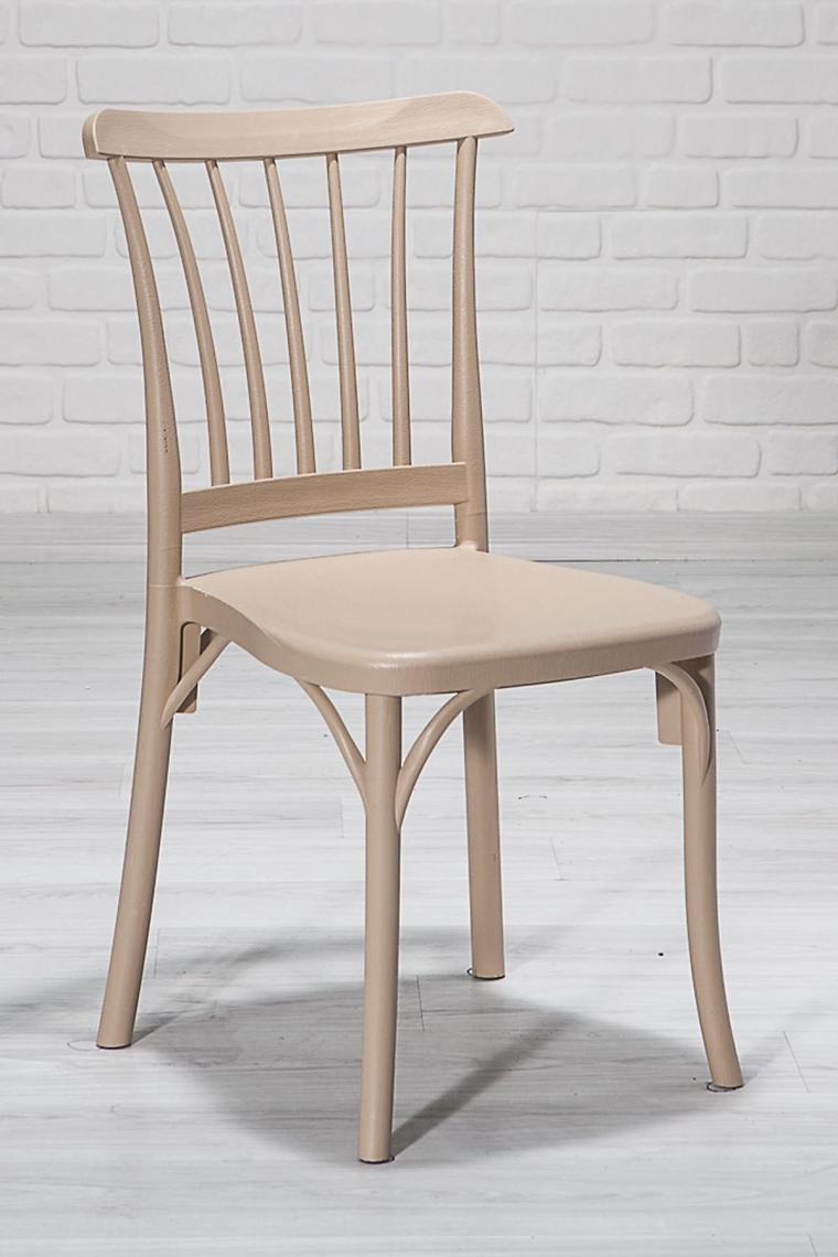 4 Adet Violet Cappucino Sandalye / Balkon-bahçe-mutfak