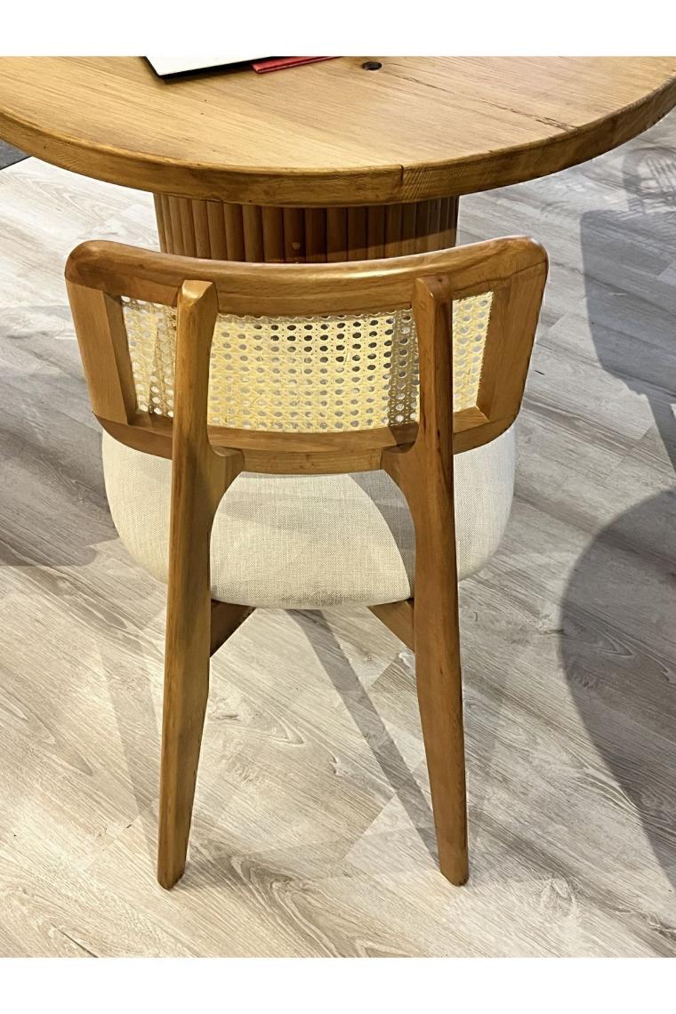 Hazeran Ahşap Sandalye Mutfak Cafe Salon