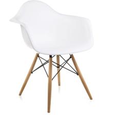 Lisa Beyaz Kolçaklı Eames Sandalye - Cafe Balkon Mutfak Sandalyesi