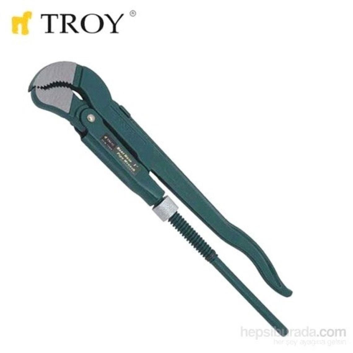 Troy 210015 Maşalı Boru Anahtarı - İsveç Modeli (1.5”)