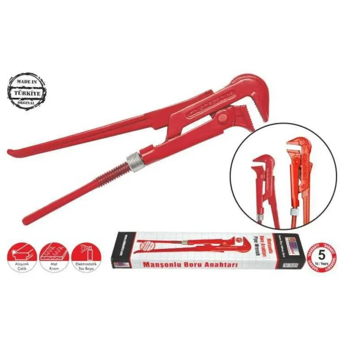 Sait Demirci Maşalı Boru Anahtar 1.5''