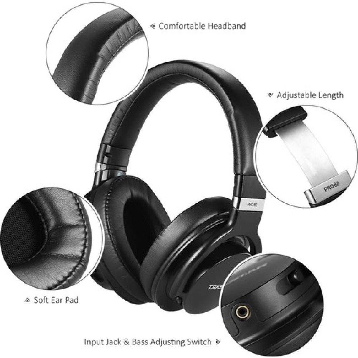 Takstar Pro 82 Profesyonel Studio/DJ Kulaklığı