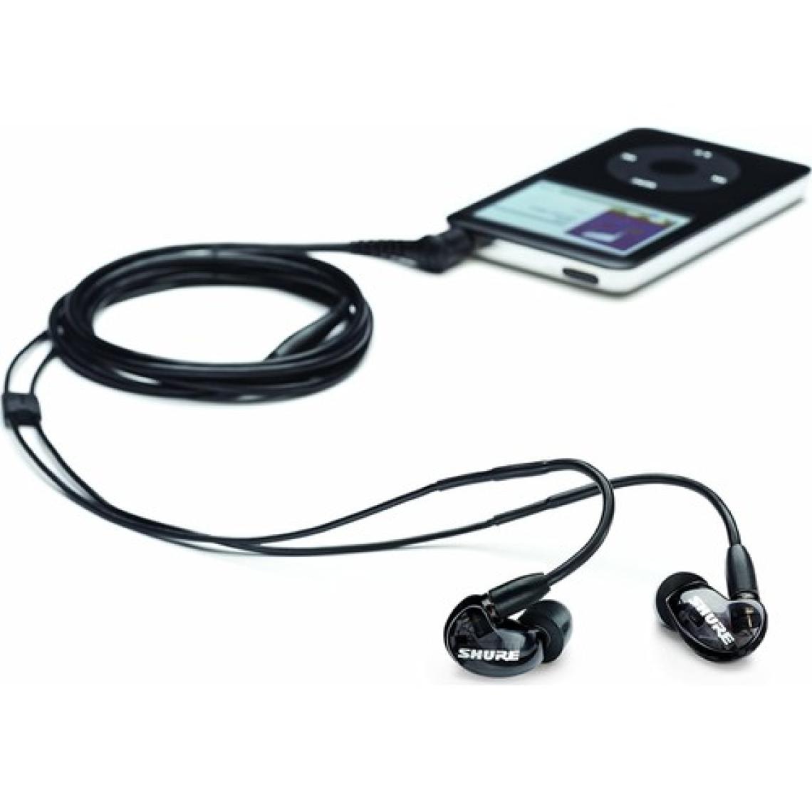 Shure SE215 Profesyonel Ses Yalıtımlı Kulak Içi Kulaklık- Siyah