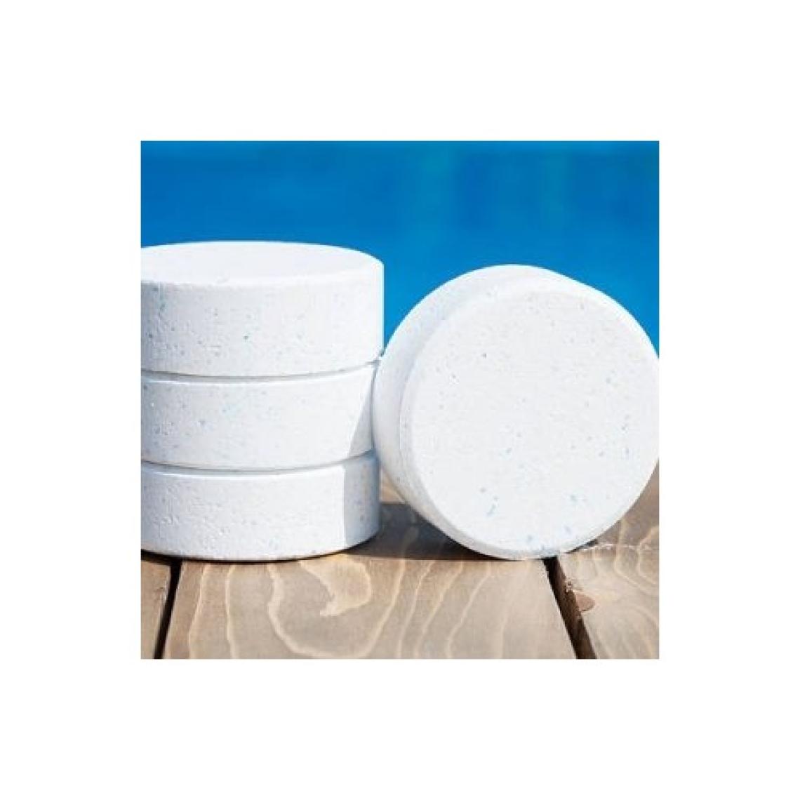 Deep Blue 20 kg Multıfunctıonal Stabilize Triklor Multı Tablet 200 gr %90 Klor - Chlorine Tablets-Toptancıyızbiz