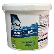 Aqua Pro Havuzavm-Aquapro Multı 4 Fonksiyontablet Klor 200 Gr. 5 kg
