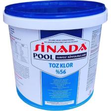 Sinada Toz Klor %56 25Kg Havuz Kimyasalı
