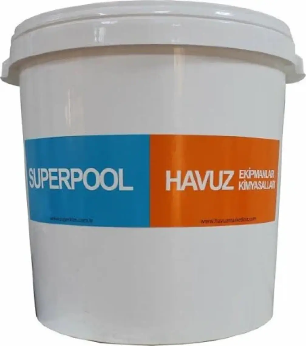 Superchlor 90 Toz Klor 90 gr 25 Kg Havuz Kimyasalı
