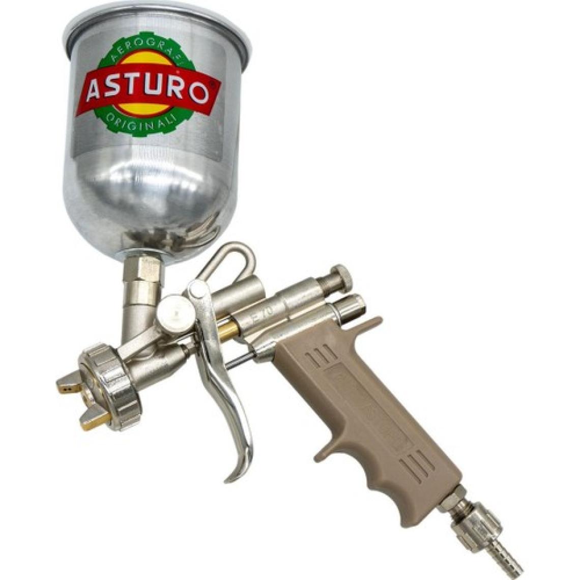 Asturo E70 Havalı Boya Tabancası Üstten Depolu 1.8 mm 0.5 Litre