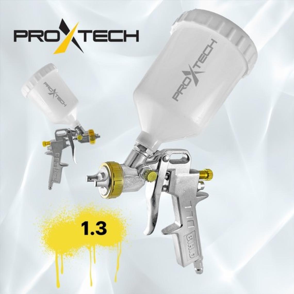 Proxtech  Üstten Depolu Profesyonel 1.3 mm 600 Cc Boya Sprey Tabancası