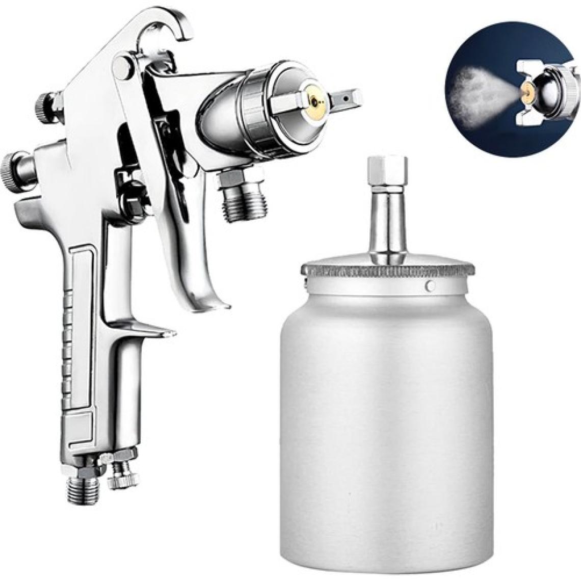 Anadolu Strong  Profesyonel Alüminyum Alttan Depo 1.8mm 750ML  Boya Tabancası