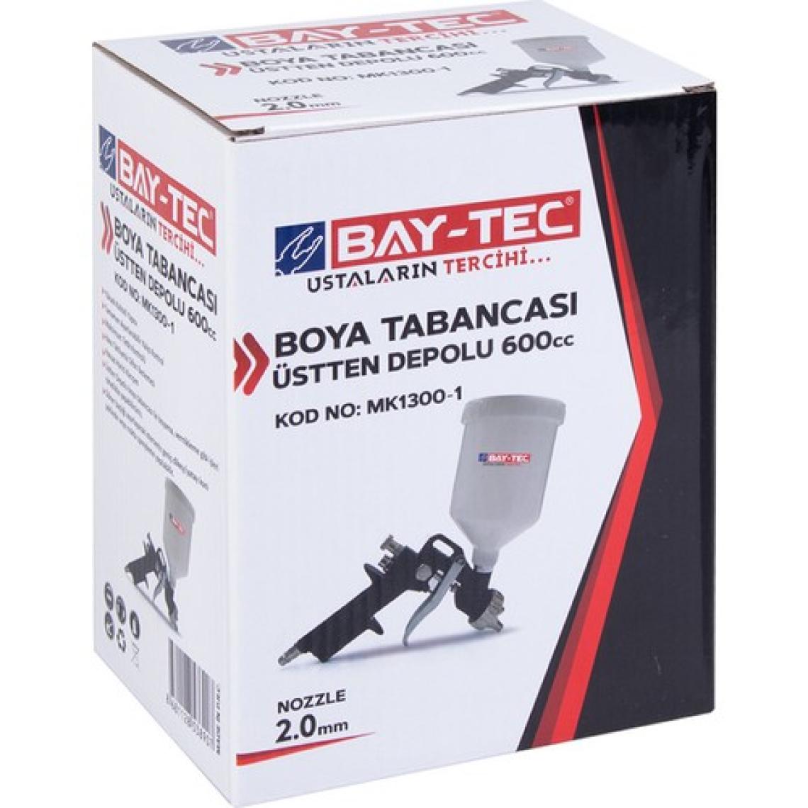 Baytec Boya Tabancası Üstten Depolu 2 mm