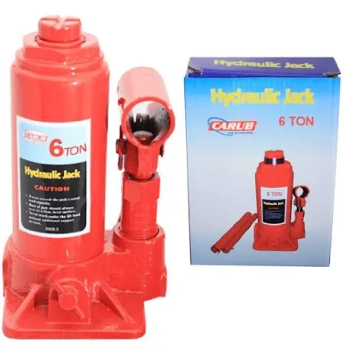 Hidrolik Şişe Kriko 6 Ton