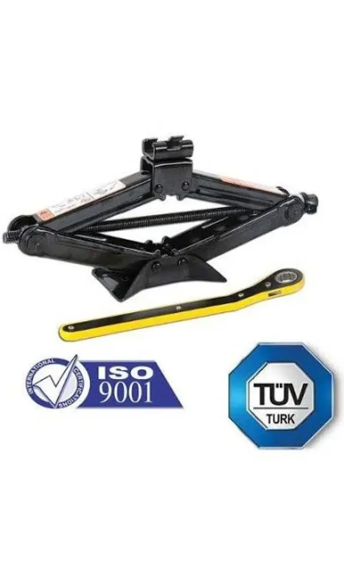 Autokit Akordiyon Cırcır Kollu Kriko 1,5 Ton