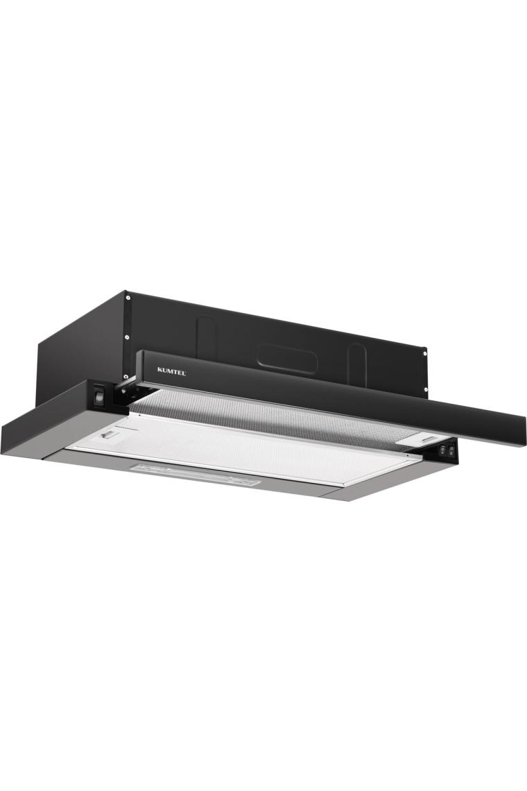 Kumtel DS6-905 S Siyah Sürgülü Aspiratör