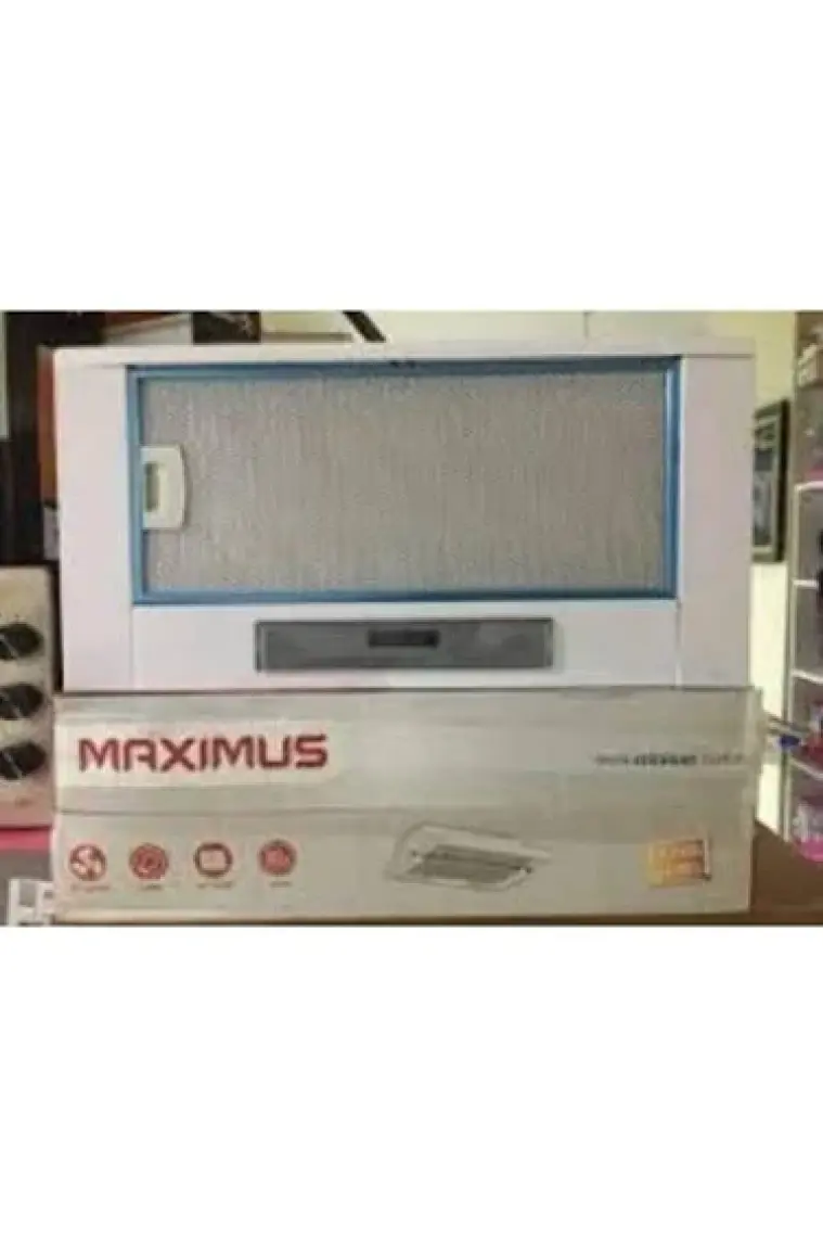 Maximus Çift Motorlu Aspiratör-Beyaz
