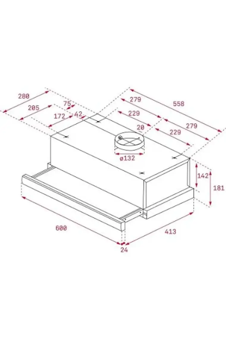 Teka Tl 6210 Ix Inox Sürgülü Aspiratör