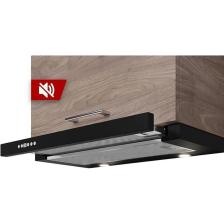 Kügerr A100 60 cm Siyah Sürgülü Sessiz Aspiratör