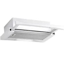 White Daisy F2 Çift Motor Camlı Beyaz Aspiratör