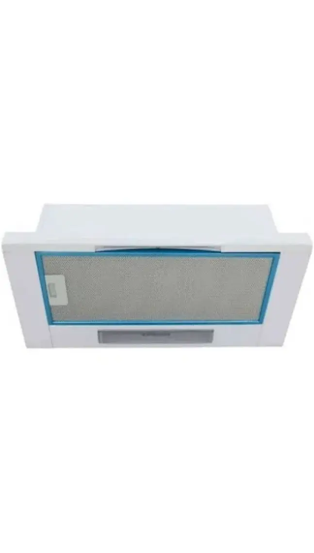 White Daisy F2 Çift Motor Camlı Beyaz Aspiratör