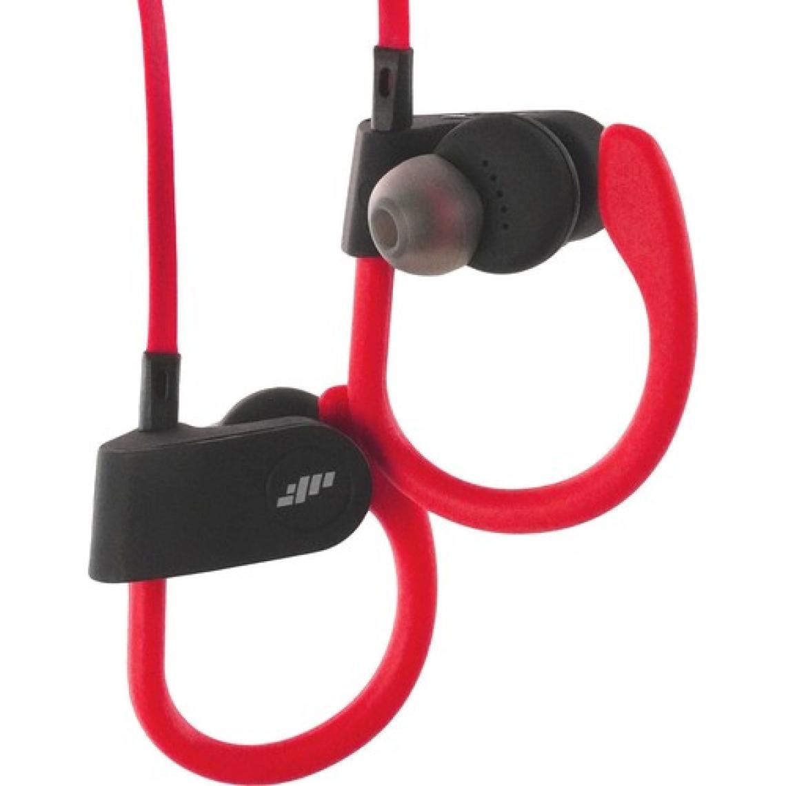 MF Product Acoustic 0534 Boyun Askılı Kablosuz Kulak İçi Bluetooth Kulaklık Kırmızı