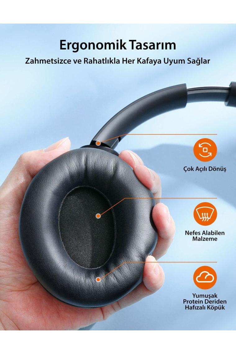 Taotronıcs TT-BH1121-RED TT-BH1121 Kablosuz Kulak Ustu Kulaklık Kırmızı