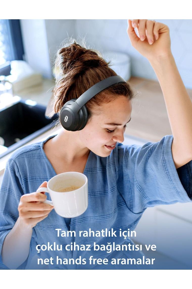 Taotronıcs TT-BH1121-RED TT-BH1121 Kablosuz Kulak Ustu Kulaklık Kırmızı