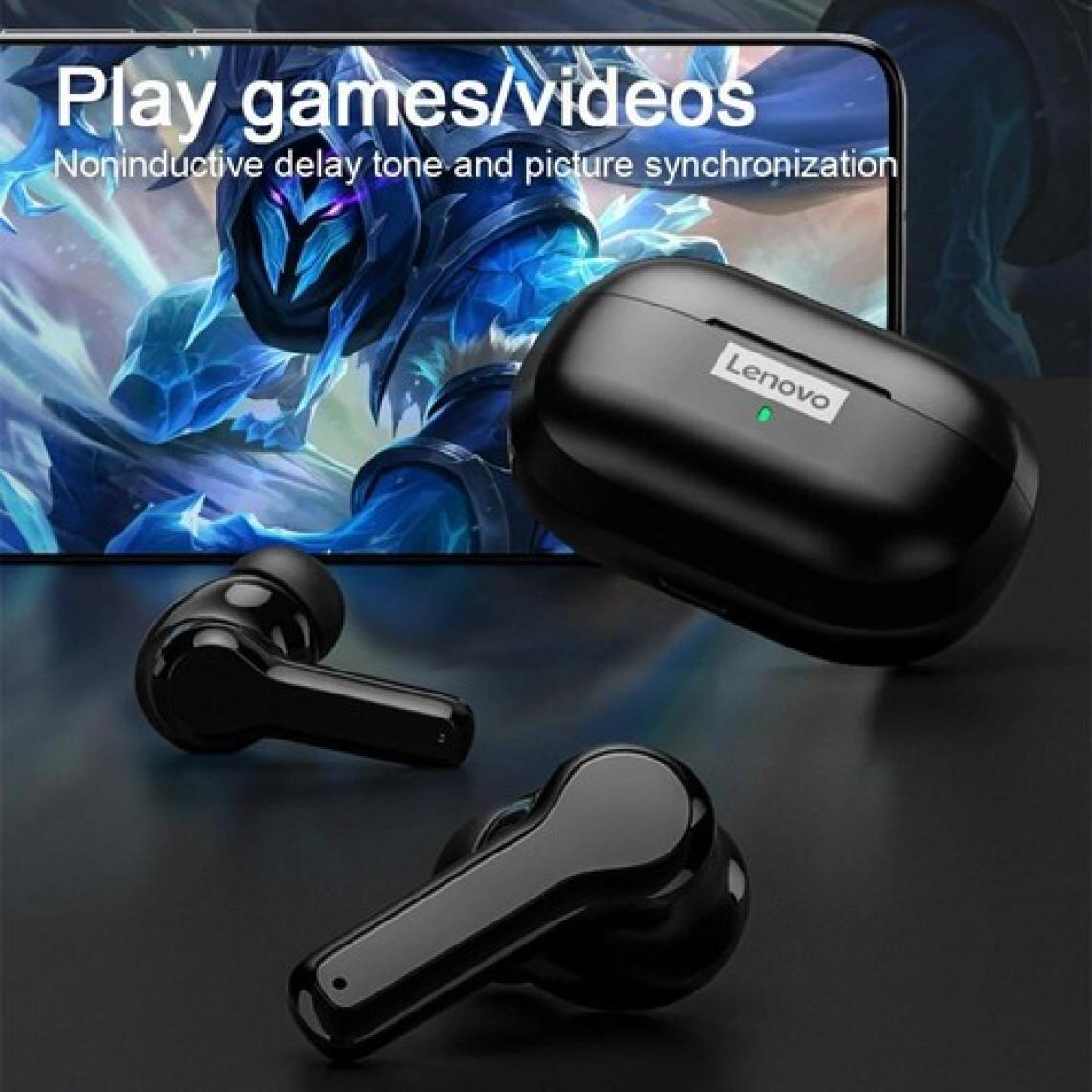 Lenovo LP1S Livepods TWS Siyah Kulak İçi Bluetooth Kulaklık