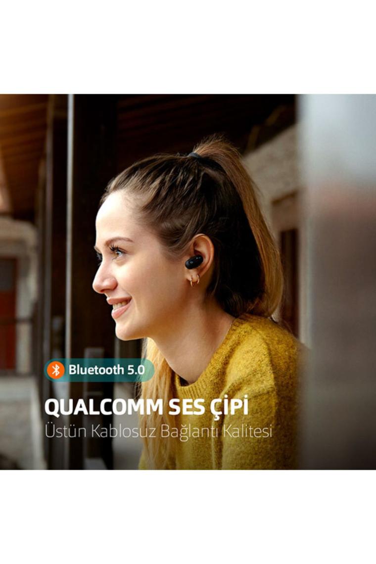 AirBeat Duo TWS Çift Dinamik Sürücülü Qualcomm aptX Teknolojili Bluetooth Kablosuz Kulaklık