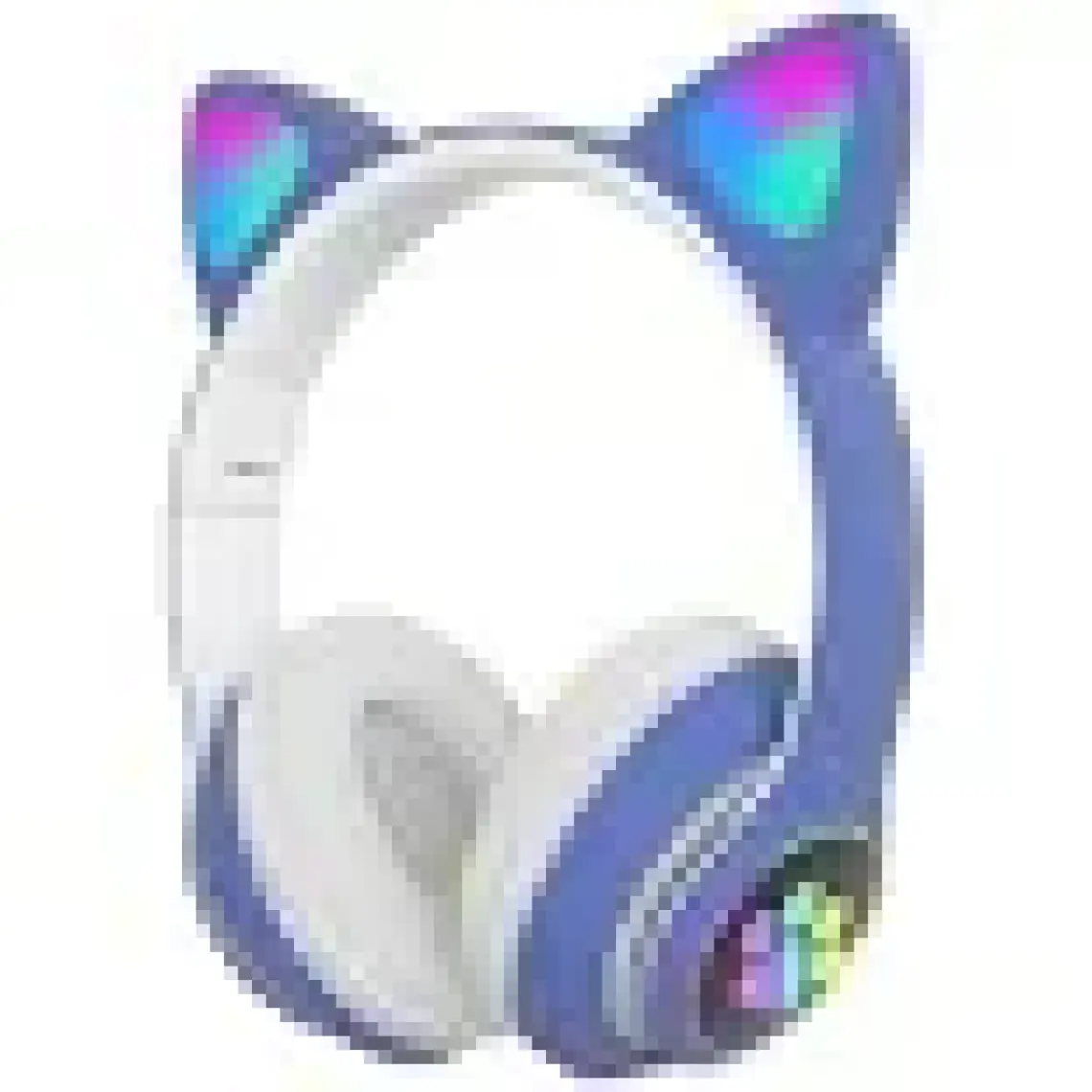 Ally 23M Kedi Kulak Kulaküstü Bluetooth 5.0 Kablosuz Kulaklık LED Işıklı