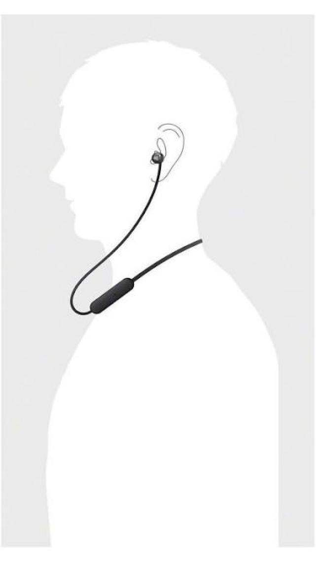 Sony WI-C310 Kablosuz Kulak İçi Bluetooth Kulaklık Siyah