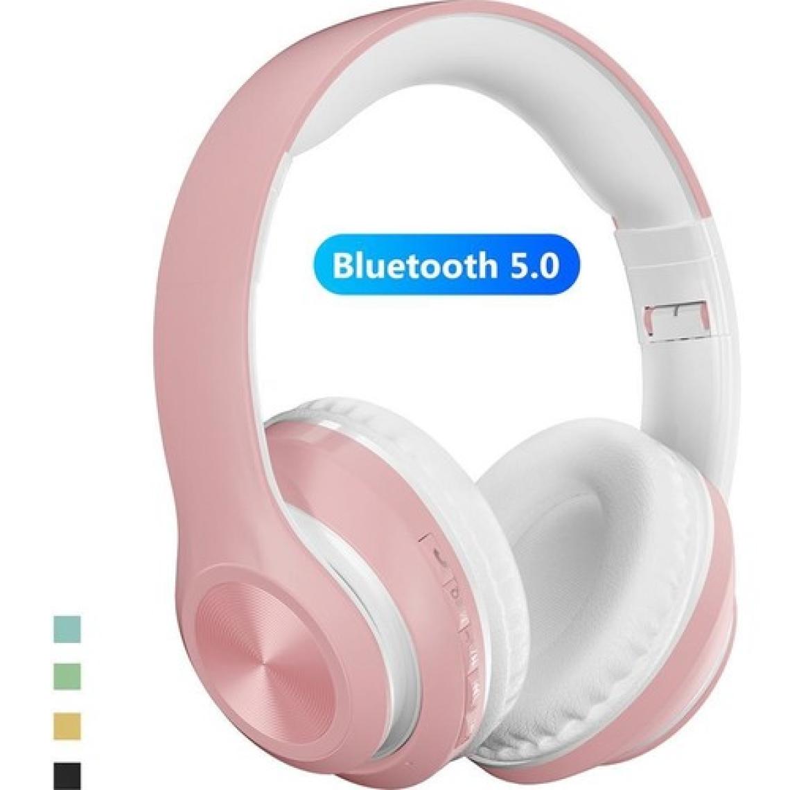 Torima P68 Bluetooth Kablosuz Stereo Kulaklık Pembe