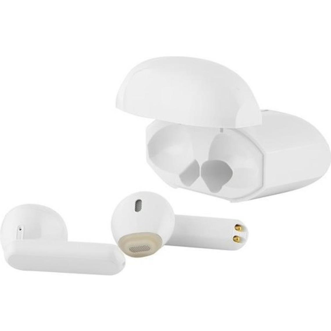 Preo My Sound MS36 Dokunmatik Kontrol LED Güç Göstergeli Bluetooth 5.1 Tws Gerçek Kablosuz Kulaklık Beyaz