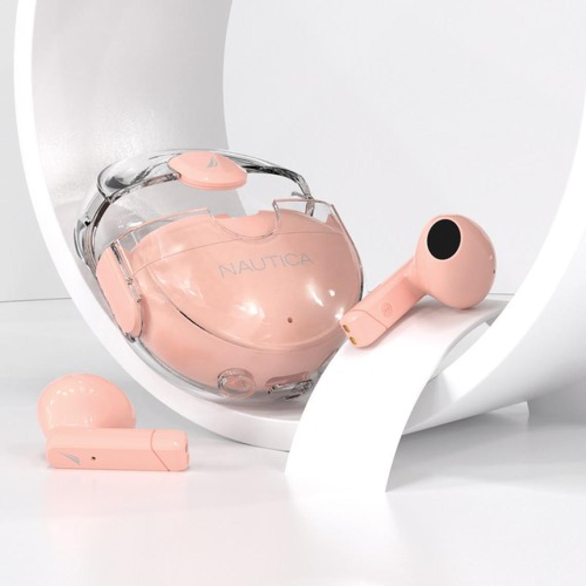 Nautica T320 TWS Pembe Kulak İçi Bluetooth Kulaklık