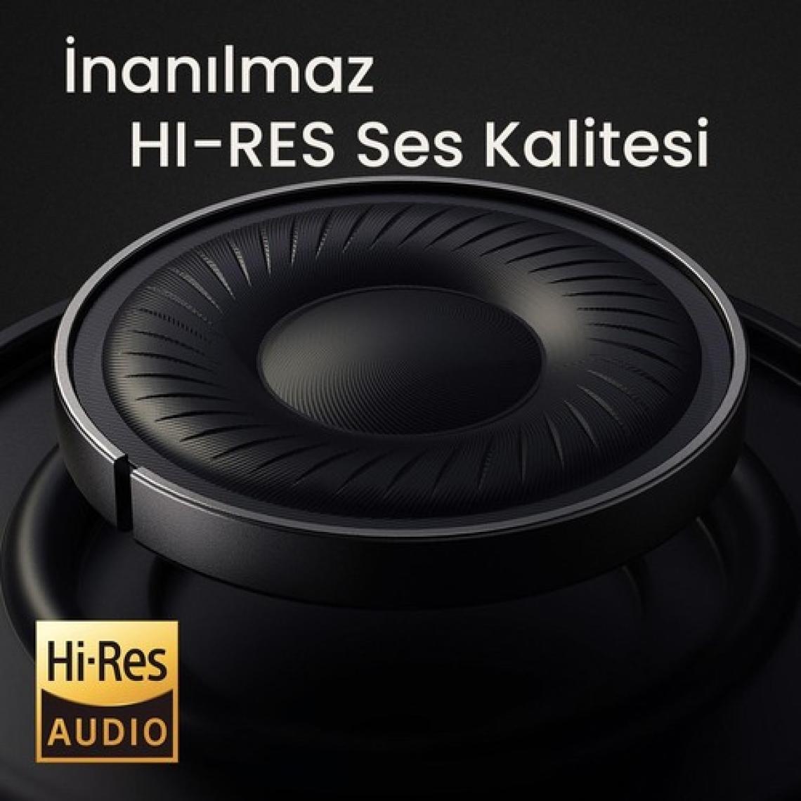 Anker Soundcore Life Q30 Bluetooth Kablosuz Kulaklık - Hibrit Aktif Gürültü Önleyici ANC - Siyah - A3028 (Anker Türkiye Garantili)