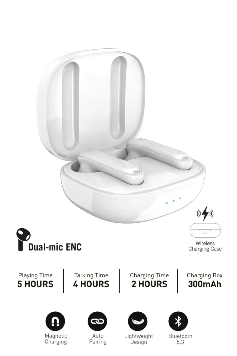 Intouch Air Pro 2 Kablosuz Bluetooth Kulaklık Android Ios Her Telefona Uyumlu Gürültü Önleyici Tws Kulaklık