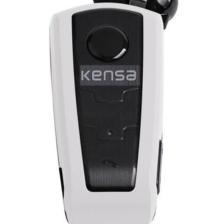 Kensa KB-200 Mono Makaralı Titreşimli Mikrofonlu Kulak İçi Bluetooth Kulaklık Beyaz