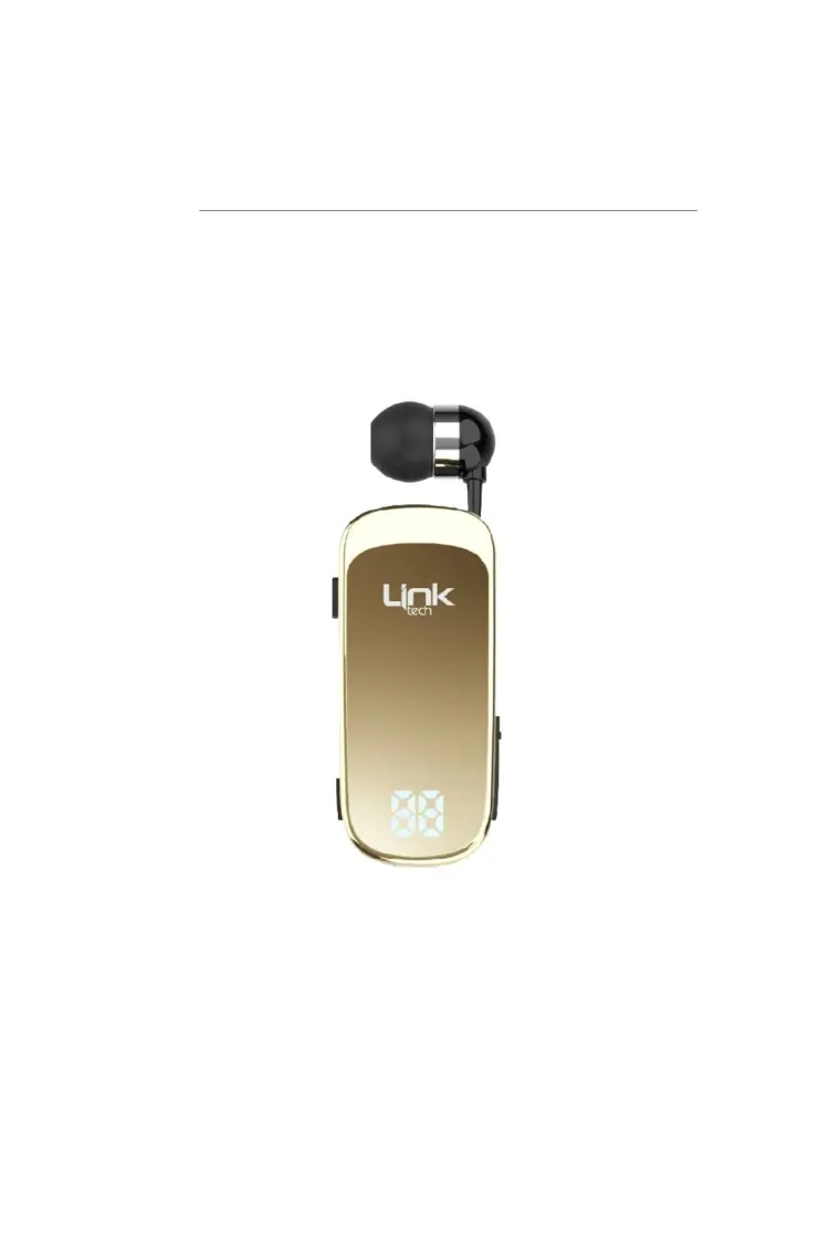 Linktech V81 Makaralı Titreşimli Bluetooth Kulaklık