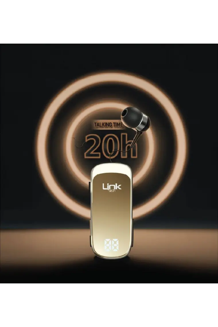Linktech V81 Makaralı Titreşimli Bluetooth Kulaklık