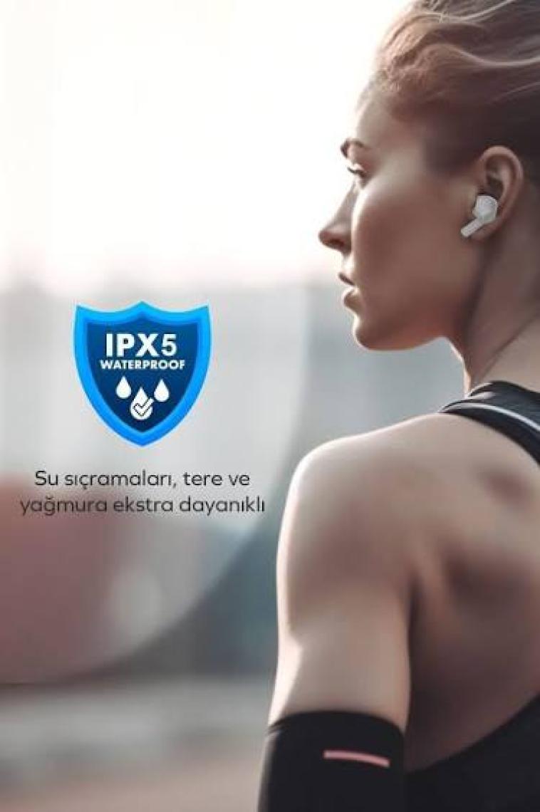 Woyax Kablosuz Bluetooth Kulaklık by Deji SE Pro Premium Stereo Ses 4 HD Mikrofon