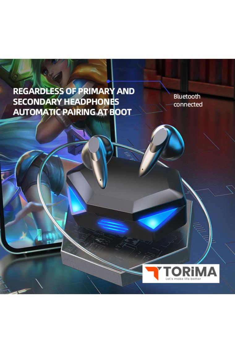 Torima TG-G20 TWS Kulak İçi Bluetooth Kulaklık Sarı